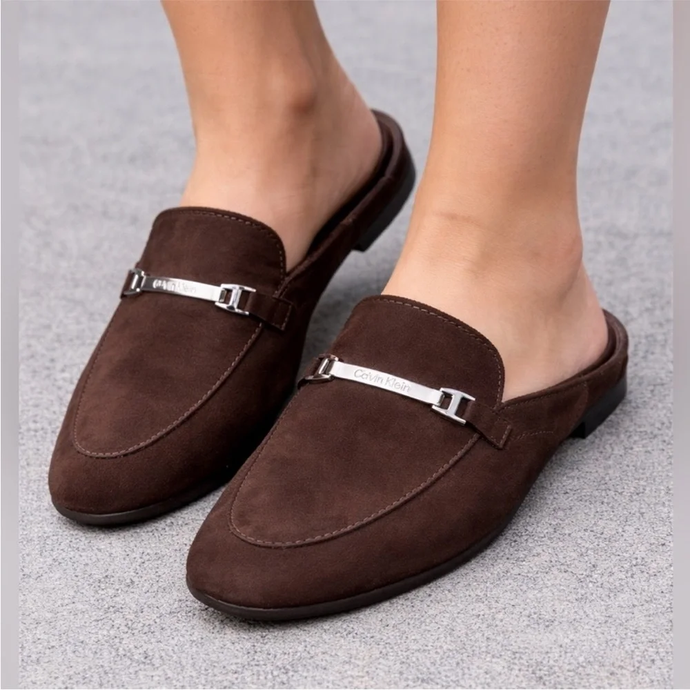 Calvin Klein Womens Sidoll Mule